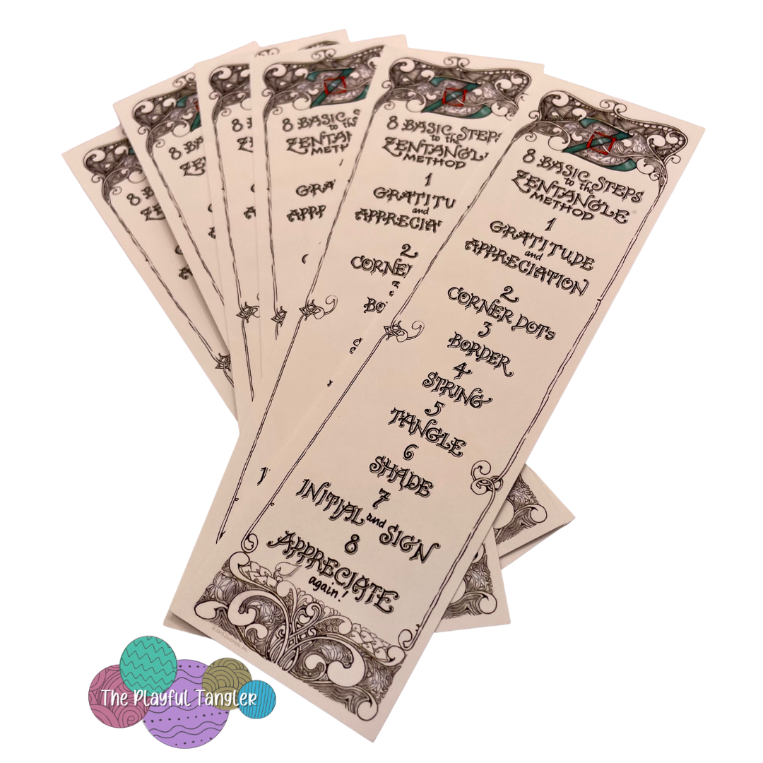 Zentangle 8-Step Bookmark