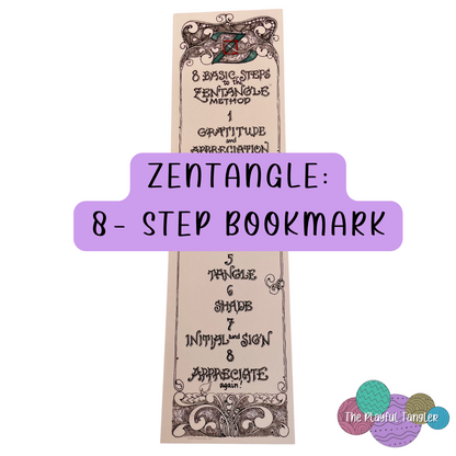 Zentangle 8-Step Bookmark